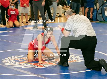 Thumbnail 3 in NCHSAA Women's Wrestling Invitational photogallery.