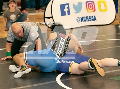 Thumbnail 2 in NCHSAA Women's Wrestling Invitational photogallery.