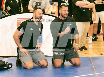 Thumbnail 1 in NCHSAA Women's Wrestling Invitational photogallery.