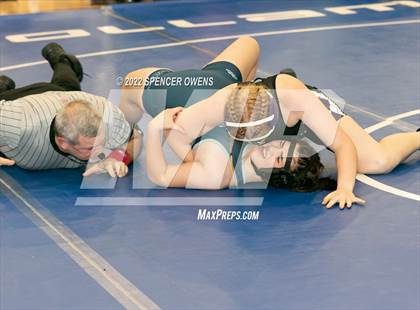 Thumbnail 3 in NCHSAA Women's Wrestling Invitational photogallery.