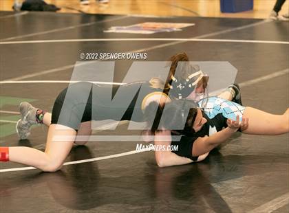 Thumbnail 3 in NCHSAA Women's Wrestling Invitational photogallery.