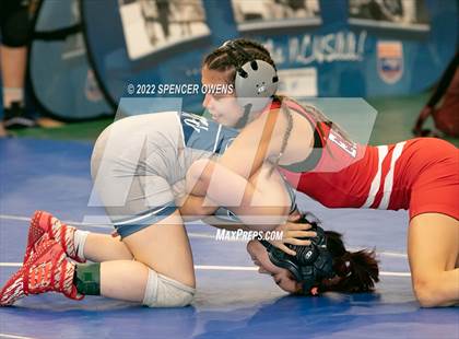Thumbnail 2 in NCHSAA Women's Wrestling Invitational photogallery.