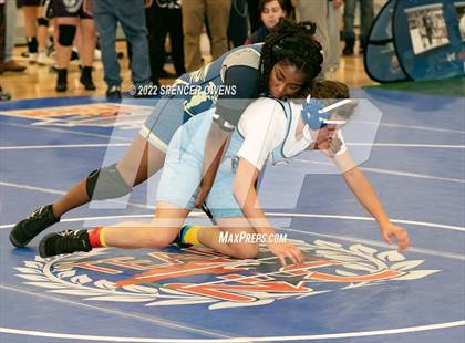 Thumbnail 2 in NCHSAA Women's Wrestling Invitational photogallery.
