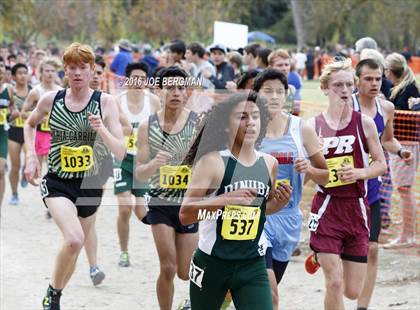Thumbnail 2 in CIF State Cross Country Championships (D3 Boys Race) photogallery.