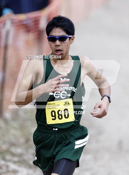 Thumbnail 2 in CIF State Cross Country Championships (D3 Boys Race) photogallery.