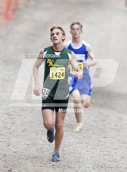 Thumbnail 2 in CIF State Cross Country Championships (D3 Boys Race) photogallery.