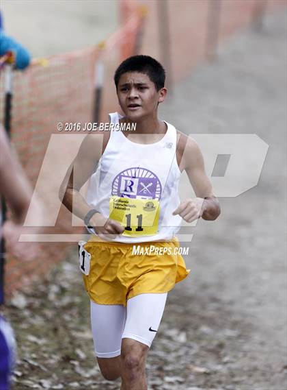 Thumbnail 1 in CIF State Cross Country Championships (D3 Boys Race) photogallery.