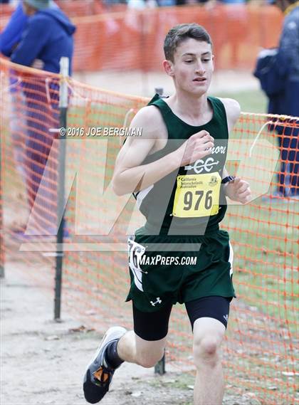 Thumbnail 3 in CIF State Cross Country Championships (D3 Boys Race) photogallery.