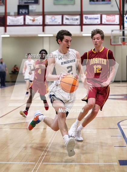 Thumbnail 1 in The King's Academy vs. Lassiter photogallery.