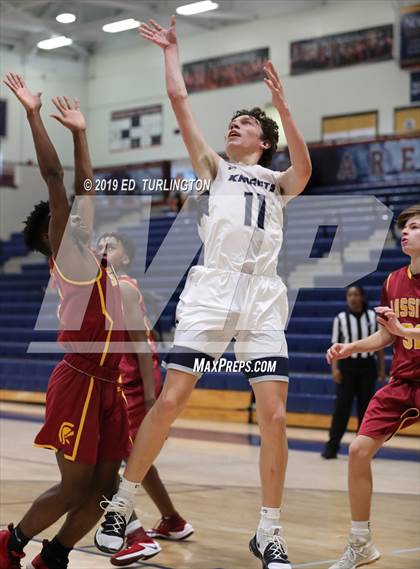 Thumbnail 2 in The King's Academy vs. Lassiter photogallery.