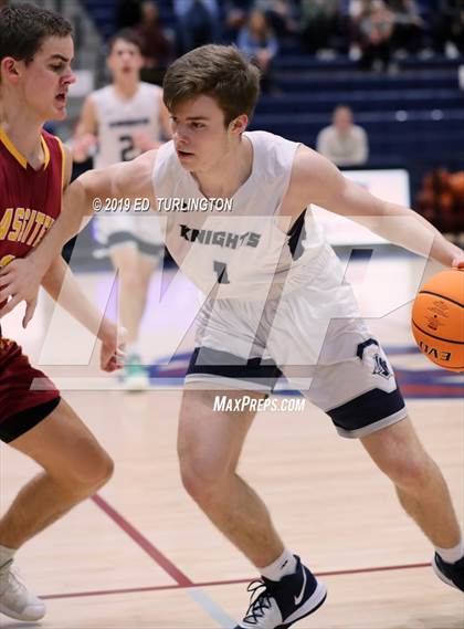 Thumbnail 1 in The King's Academy vs. Lassiter photogallery.
