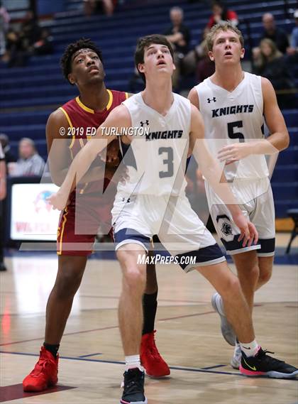 Thumbnail 3 in The King's Academy vs. Lassiter photogallery.