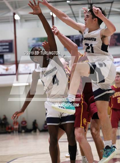 Thumbnail 2 in The King's Academy vs. Lassiter photogallery.
