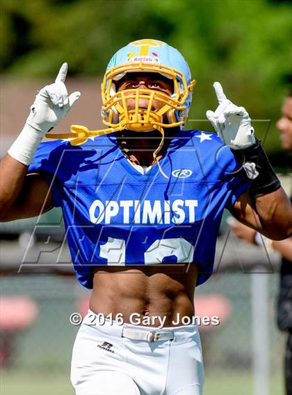 Thumbnail 1 in Sacramento Optimist All-Star Game (North vs. South) photogallery.