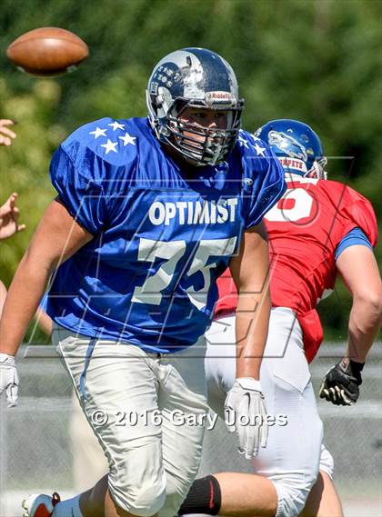 Thumbnail 1 in Sacramento Optimist All-Star Game (North vs. South) photogallery.