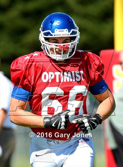Thumbnail 1 in Sacramento Optimist All-Star Game (North vs. South) photogallery.
