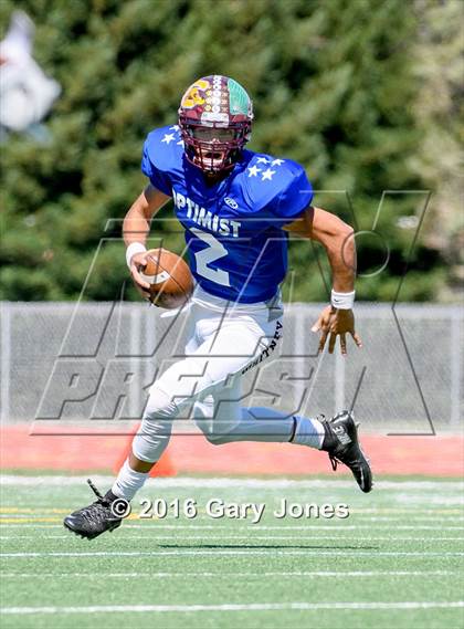 Thumbnail 1 in Sacramento Optimist All-Star Game (North vs. South) photogallery.