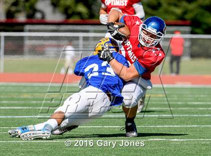 Thumbnail 1 in Sacramento Optimist All-Star Game (North vs. South) photogallery.