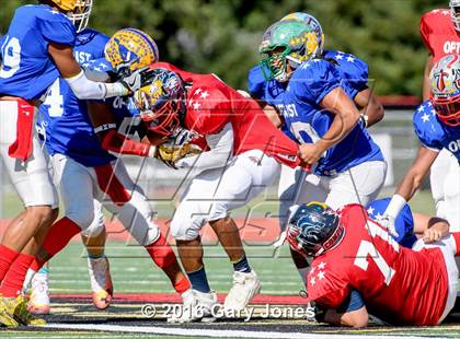 Thumbnail 2 in Sacramento Optimist All-Star Game (North vs. South) photogallery.