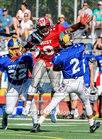 Thumbnail 2 in Sacramento Optimist All-Star Game (North vs. South) photogallery.