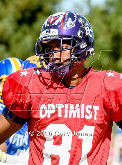 Thumbnail 2 in Sacramento Optimist All-Star Game (North vs. South) photogallery.
