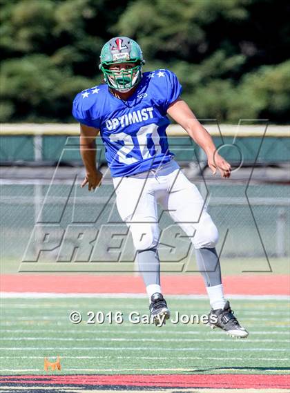 Thumbnail 1 in Sacramento Optimist All-Star Game (North vs. South) photogallery.