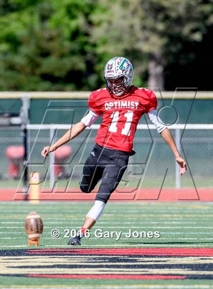 Thumbnail 1 in Sacramento Optimist All-Star Game (North vs. South) photogallery.