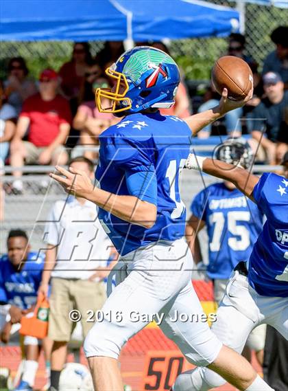 Thumbnail 1 in Sacramento Optimist All-Star Game (North vs. South) photogallery.