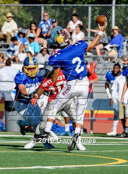 Thumbnail 1 in Sacramento Optimist All-Star Game (North vs. South) photogallery.