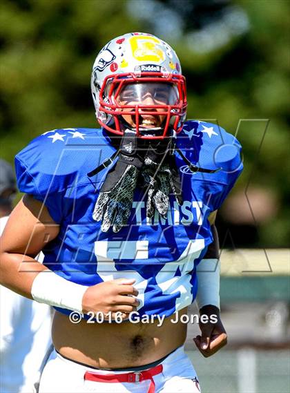 Thumbnail 1 in Sacramento Optimist All-Star Game (North vs. South) photogallery.