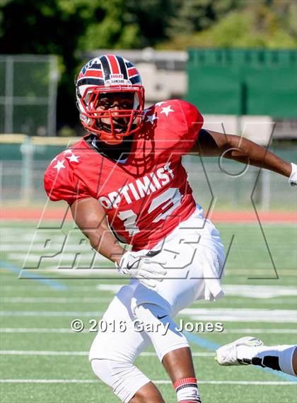 Thumbnail 1 in Sacramento Optimist All-Star Game (North vs. South) photogallery.