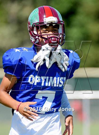 Thumbnail 1 in Sacramento Optimist All-Star Game (North vs. South) photogallery.