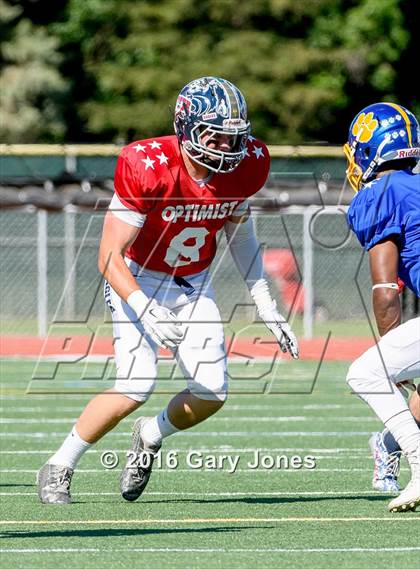 Thumbnail 1 in Sacramento Optimist All-Star Game (North vs. South) photogallery.
