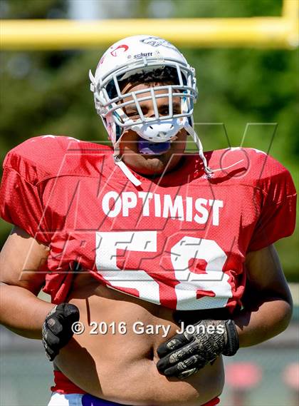 Thumbnail 2 in Sacramento Optimist All-Star Game (North vs. South) photogallery.