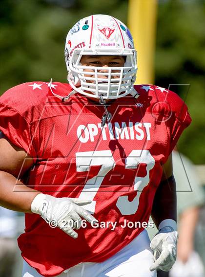 Thumbnail 1 in Sacramento Optimist All-Star Game (North vs. South) photogallery.