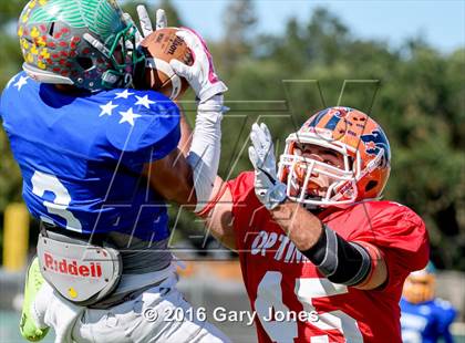 Thumbnail 2 in Sacramento Optimist All-Star Game (North vs. South) photogallery.
