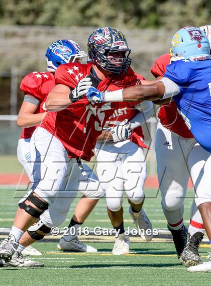 Thumbnail 1 in Sacramento Optimist All-Star Game (North vs. South) photogallery.