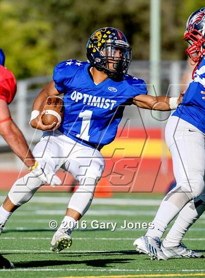 Thumbnail 1 in Sacramento Optimist All-Star Game (North vs. South) photogallery.