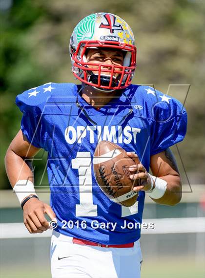 Thumbnail 1 in Sacramento Optimist All-Star Game (North vs. South) photogallery.