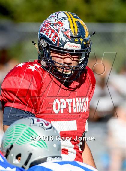 Thumbnail 1 in Sacramento Optimist All-Star Game (North vs. South) photogallery.