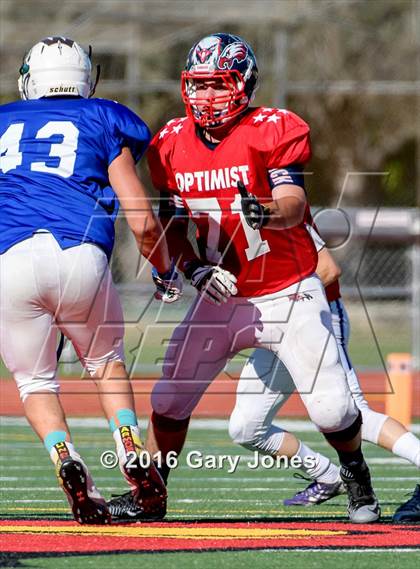 Thumbnail 1 in Sacramento Optimist All-Star Game (North vs. South) photogallery.