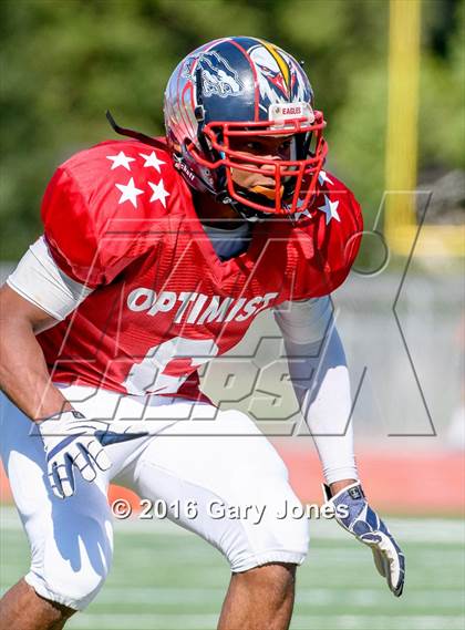 Thumbnail 2 in Sacramento Optimist All-Star Game (North vs. South) photogallery.