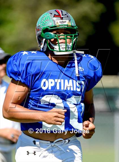 Thumbnail 1 in Sacramento Optimist All-Star Game (North vs. South) photogallery.