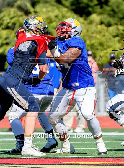 Thumbnail 1 in Sacramento Optimist All-Star Game (North vs. South) photogallery.