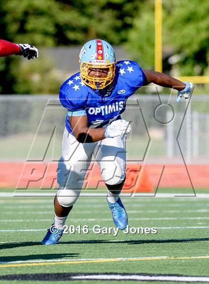 Thumbnail 1 in Sacramento Optimist All-Star Game (North vs. South) photogallery.