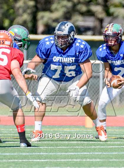 Thumbnail 1 in Sacramento Optimist All-Star Game (North vs. South) photogallery.