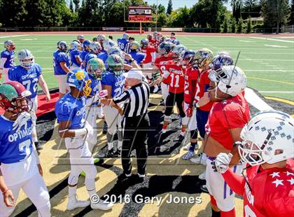 Thumbnail 1 in Sacramento Optimist All-Star Game (North vs. South) photogallery.