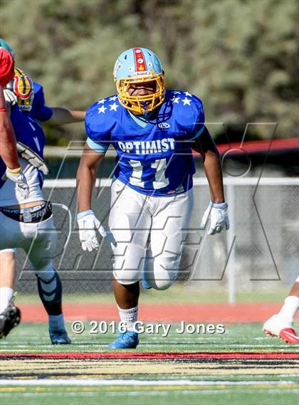 Thumbnail 2 in Sacramento Optimist All-Star Game (North vs. South) photogallery.