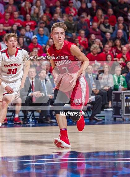 Thumbnail 3 in Wamogo Regional vs. Cromwell (CIAC D5 Final) photogallery.