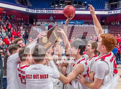 Thumbnail 3 in Wamogo Regional vs. Cromwell (CIAC D5 Final) photogallery.